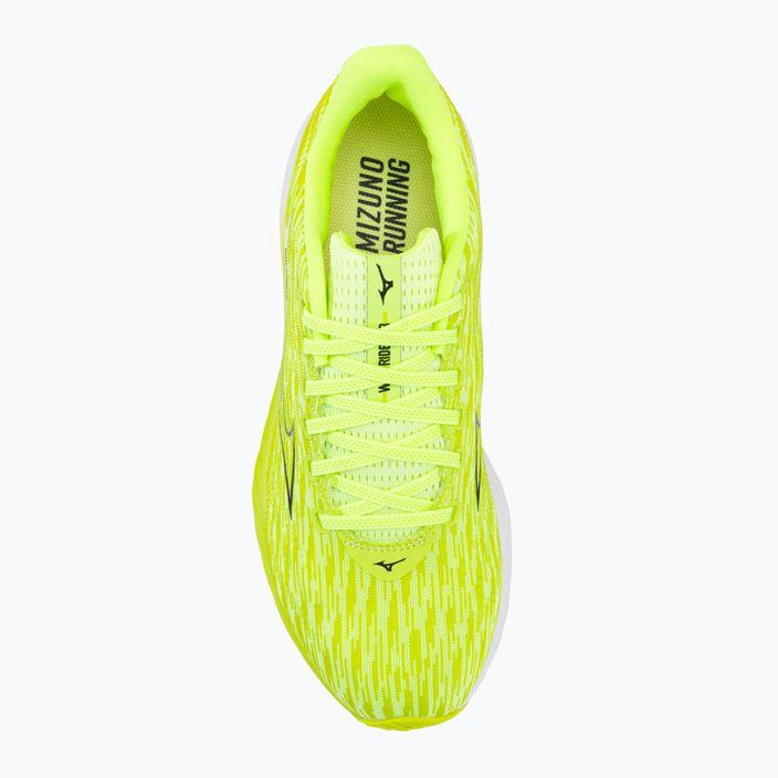 Férfi futócipő Mizuno Wave Rider 28 mizuno neo lime/fekete/savanyú lime 5