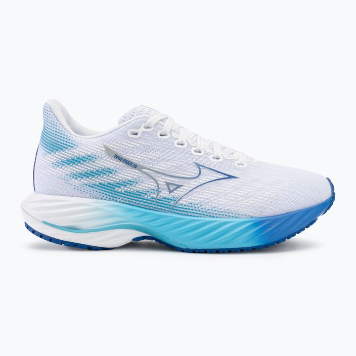 Női futócipő Mizuno Wave Rider 28 fehér/mugenkék/folyókék 2