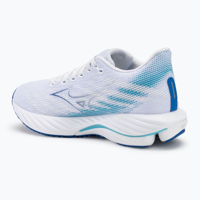 Női futócipő Mizuno Wave Rider 28 fehér/mugenkék/folyókék 3