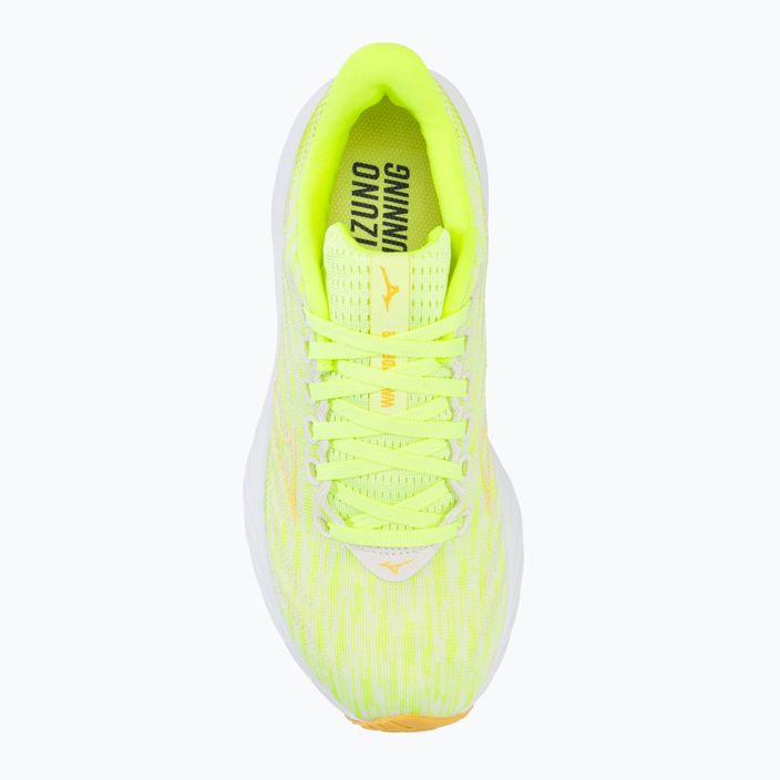 Női futócipő Mizuno Wave Rider 28 mizuno neo lime/flax/mizuno snow white mizuno neo lime/flax/mizuno snow white 5