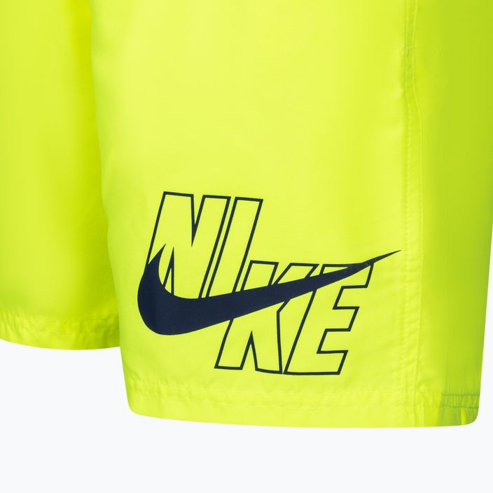 Nike Logo Solid Lap sárga gyermek úszónadrág NESSA771-737 3