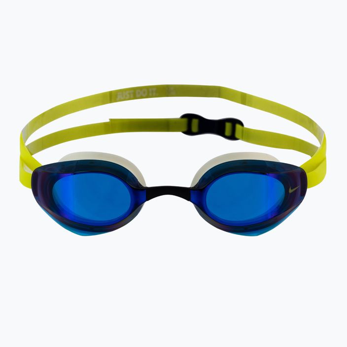 Nike Úszószemüveg VAPORE MIRROR sárga-kék NESSA176 2