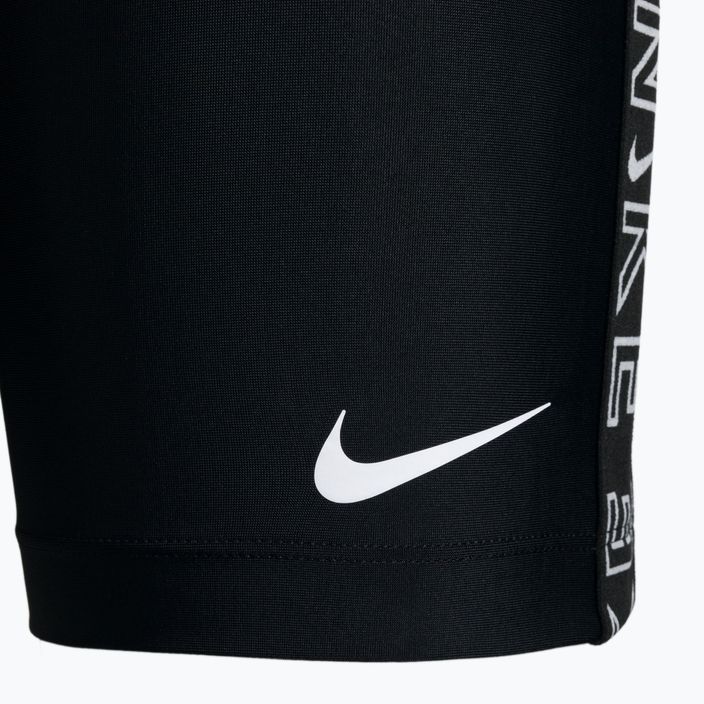 Férfi Nike Logo Tape Swim Jammer fekete NESSB132-001 4
