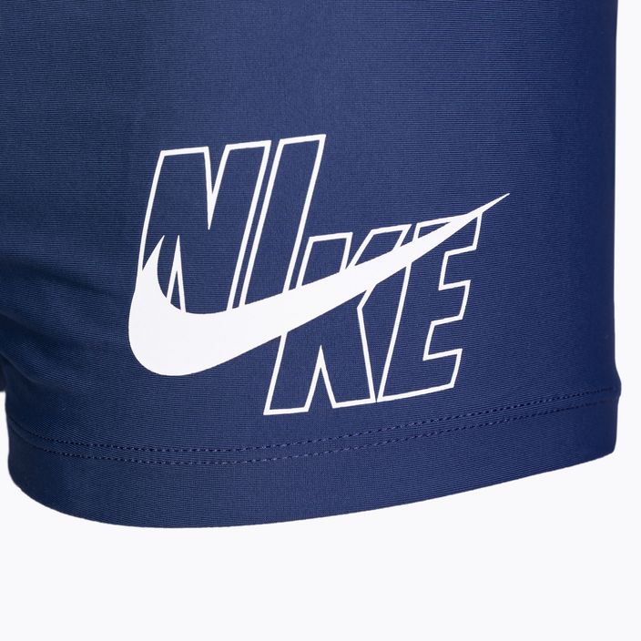 Férfi Nike Logo Aquashort rövidnadrág tengerészkék NESSA547 3