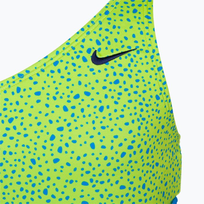 Gyermek kétrészes fürdőruha Nike Water Dots Aszimmetrikus kék NESSC725-458 3