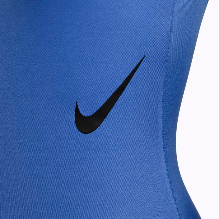 Nike Sneakerkini U-Back női egyrészes fürdőruha kék NESSC254-442 4