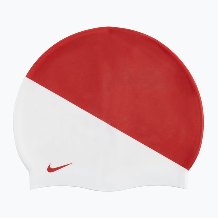 Nike Jdi Slogan piros-fehér úszósapka NESS9164-613 2