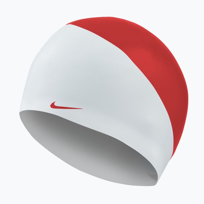 Nike Jdi Slogan piros-fehér úszósapka NESS9164-613 5