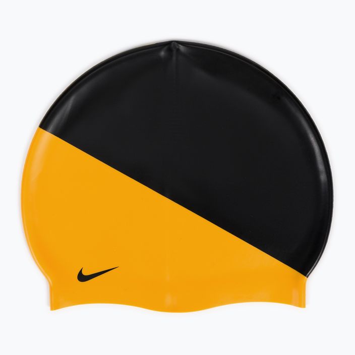 Nike JDI JDI szlogenes úszósapka fekete és sárga NESS9164-704 2