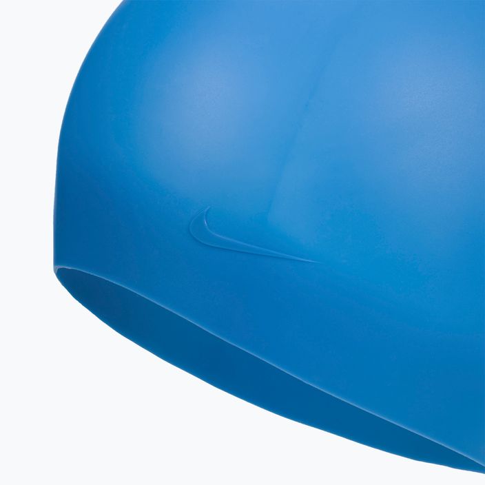 Nike szilikon hosszú hajú úszósapka kék NESSA198-460 2