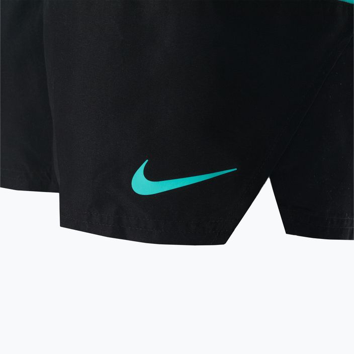 Férfi Nike Split 5" Volley úszónadrág kék/fekete NESSB451-339 3