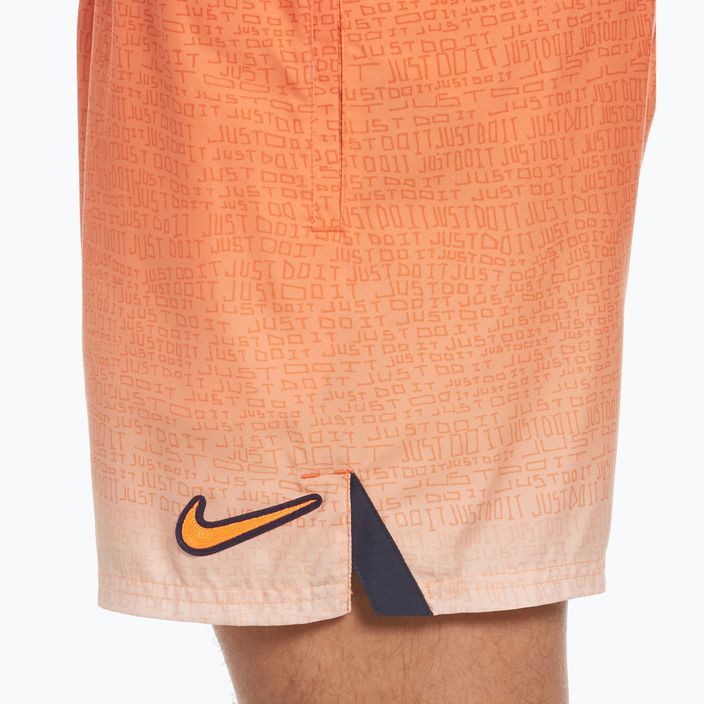 Férfi Nike Jdi Fade 5" Volley úszónadrág narancssárga NESSC479-817 7