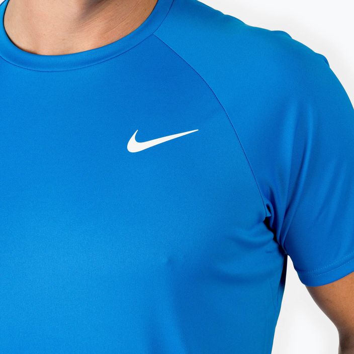 Férfi edzőpóló Nike Essential kék NESSA586-458 6