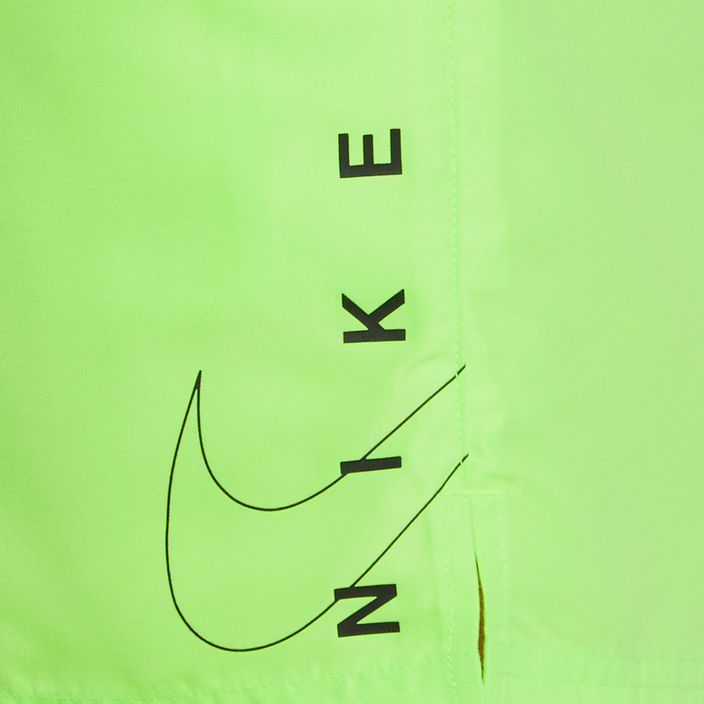 Férfi Nike Swoosh Break 5" Volley úszónadrág zöld NESSC601-387 3
