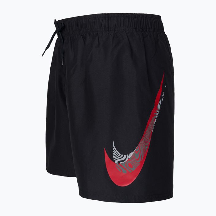 Férfi Nike Liquify Swoosh 5" Volley úszónadrág fekete NESSC611-001 3