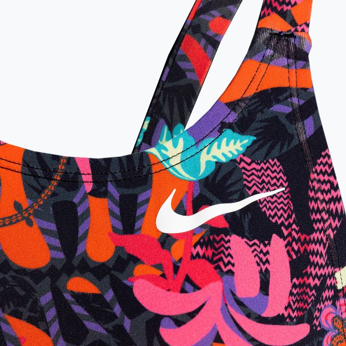 Női egyrészes fürdőruha Nike Multiple Print Fastback rózsaszín NESSC050-678 3