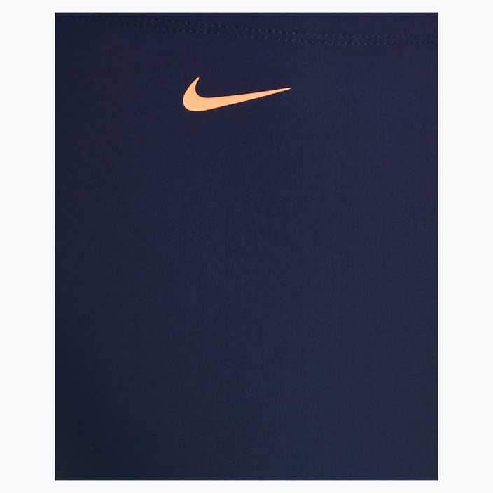 Férfi Nike Reflect Logo Square Leg úszó boxeralsó tengerészkék NESSC583440 10