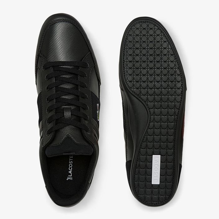 Lacoste férfi cipő 43CMA0035 fekete/fekete 11