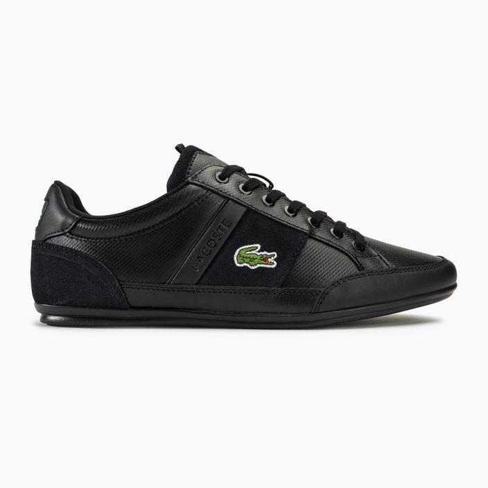 Lacoste férfi cipő 43CMA0035 fekete/fekete 2