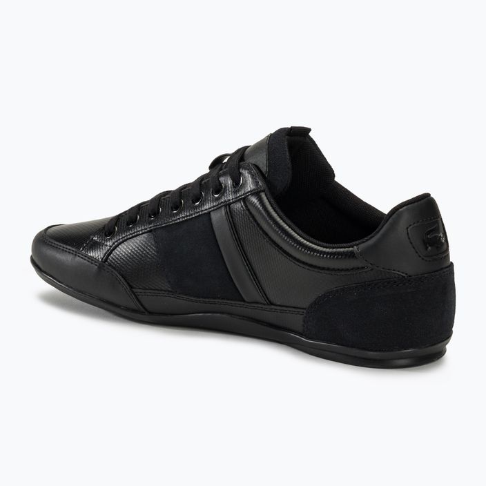 Lacoste férfi cipő 43CMA0035 fekete/fekete 3