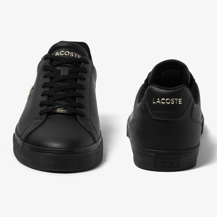 Lacoste férfi cipő 45CMA0052 fekete/fekete 10