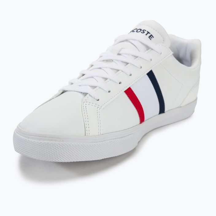 Lacoste férfi cipő 45CMA0055 fehér/navy/piros 7