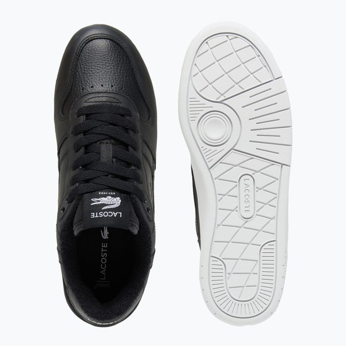 Lacoste női T-Clip Platform fekete/fehér cipő 6