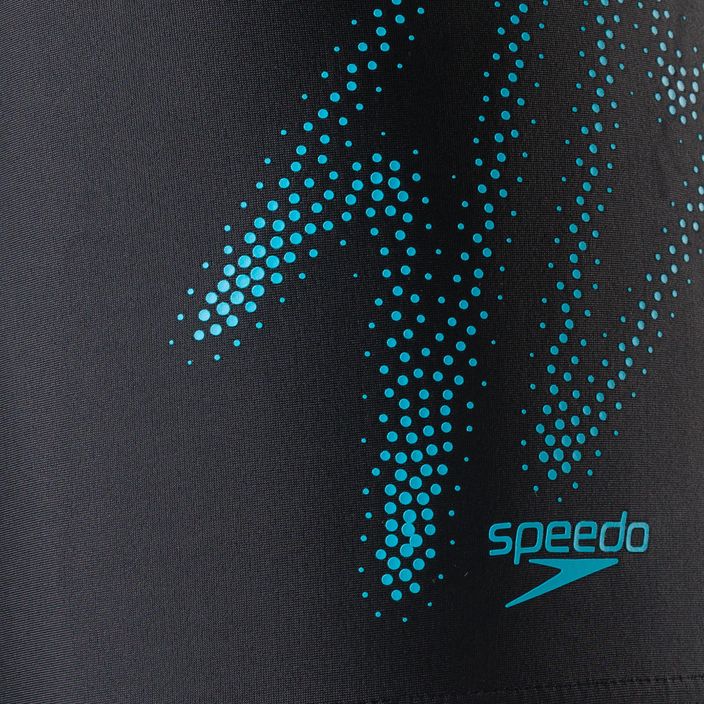 Speedo Hyper Boom Logo Placement Aquashort gyermek fürdőnadrág fekete 8-00315415190 3