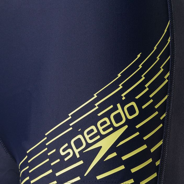 Speedo Medley Logo Aquashort gyermek fürdőnadrág tengerészkék 8-1241006864 3