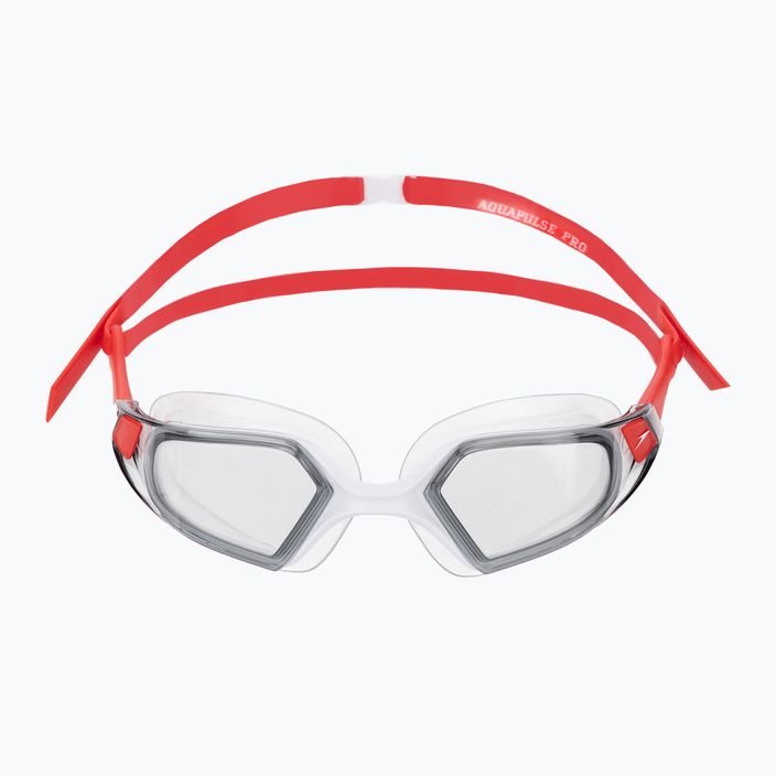 Speedo Aquapulse Pro piros/fehér úszószemüveg 2