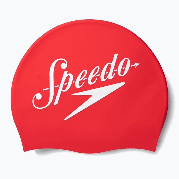 Speedo Logo elhelyezés sapka piros 8-0838514614 3