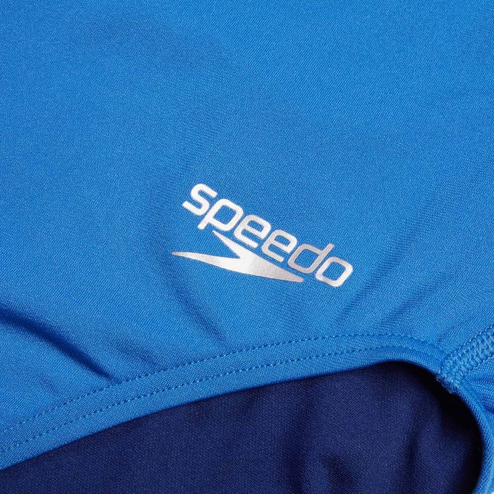 Speedo egyrészes fürdőruha Solid Vback szervres kék 3