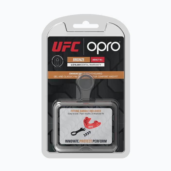 állkapocsvédő Opro UFC Bronze GEN2 piros 2
