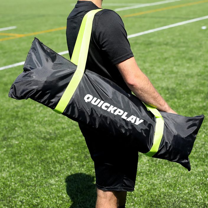 QuickPlay Kickster Elite futballkapu 183 x 122 cm fekete/fehér 4