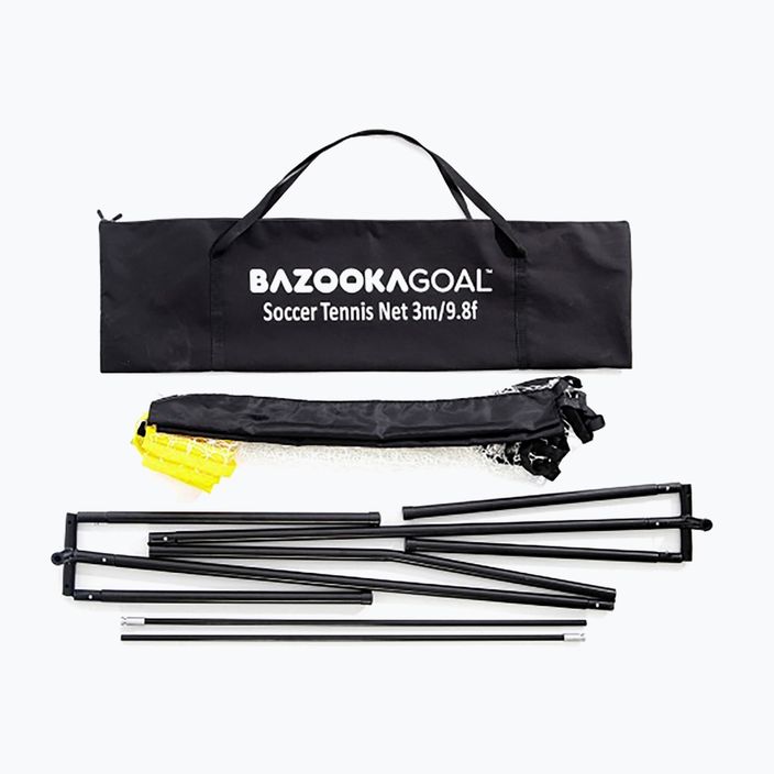 Bazookagoal Focitenisz háló 300 x 100/150 cm fekete 3267 2