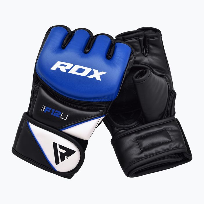 RDX Glove Új modell GGRF-12U kék grappling kesztyű 2