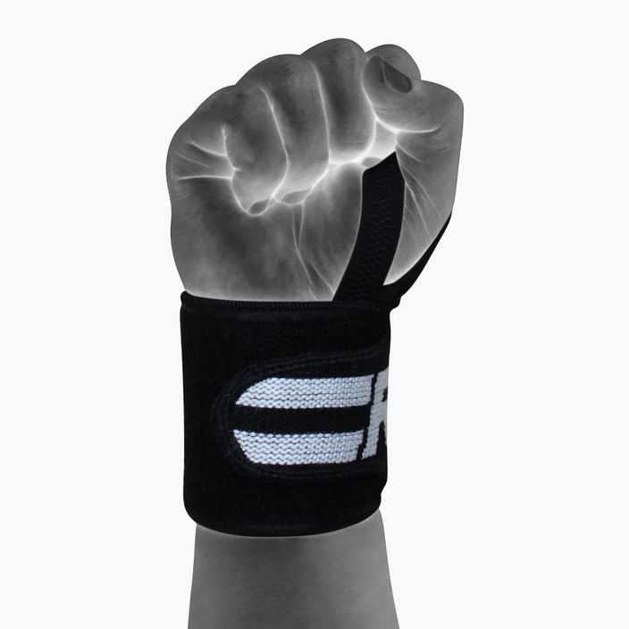 Csuklótámasz RDX Gym Wrist Wrap Pro fekete WAH-W2B 2