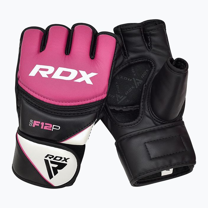 RDX New Model grappling kesztyű rózsaszín GGRF-12P 8
