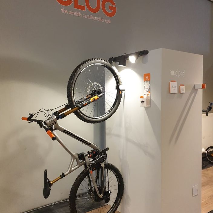 Hornit Clug Mtb XL kerékpártartó falra szerelhető kerékpártartó fehér és fekete XWB2588 9
