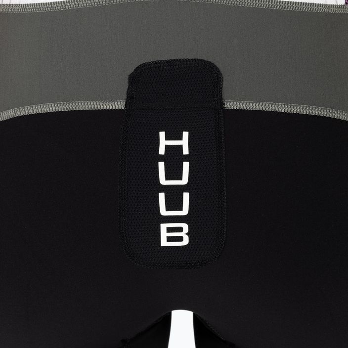 Női triatlon öltöny HUUB Anemoi Aero Tri Suit fekete-fehér ANELCSW 7