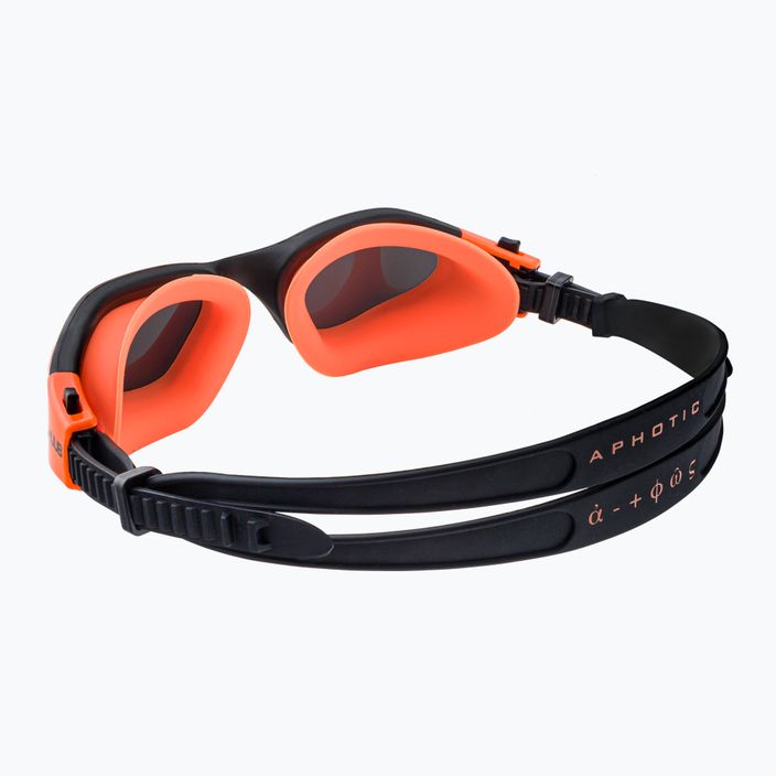 HUUB úszószemüveg Aphotic polarizált és tükrös fekete-narancs A2-AG 4