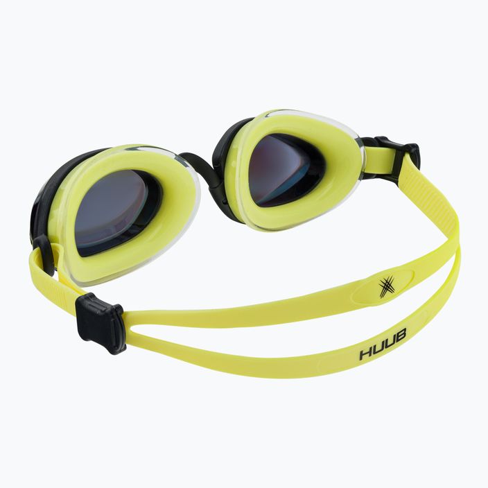 HUUB Pinnacle Air Seal úszószemüveg fekete és sárga A2-PINN 4