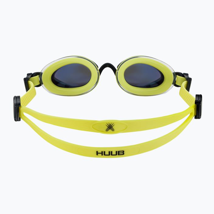 HUUB Pinnacle Air Seal úszószemüveg fekete és sárga A2-PINN 5