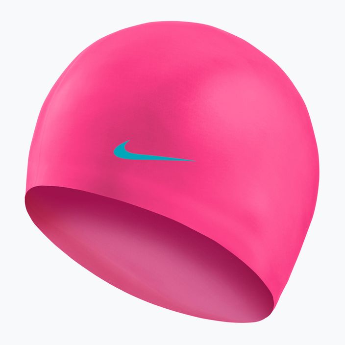Nike Solid szilikon gyermek úszósapka rózsaszín TESS0106-670 2
