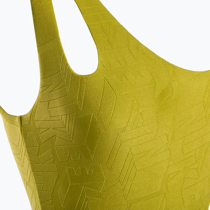 Női egyrészes fürdőruha Nike Block Texture arany NESSD288-314 3