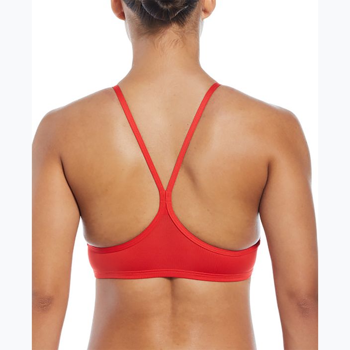 Női kétrészes fürdőruha Nike Essential Sports Bikini light crimson 3