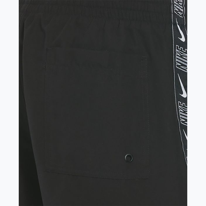 Férfi úszónadrág  Nike Logo Tape 5" Volley black 6