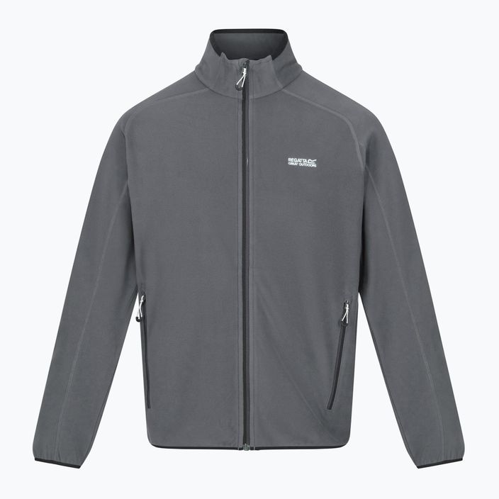 Férfi REGATTA Hadfield fleece pulóver fóka szürke 6