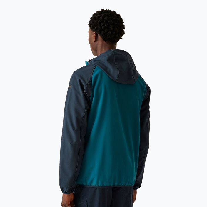 Férfi softshell dzseki REGATTA Arec III moroccan blue/navy/fox 3