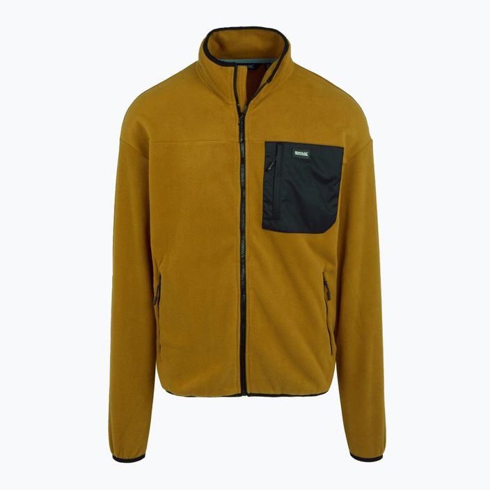 Férfi REGATTA Frankie Full Zip fleece melegítőfelső köménymag 4